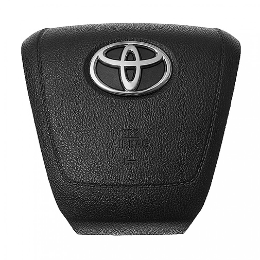 Накладка на рулевую подушку безопасности Toyota Land Crusiers (2016-2017 г.)