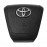 Накладка на рулевую подушку безопасности Toyota Land Crusiers (2016-2017 г.)