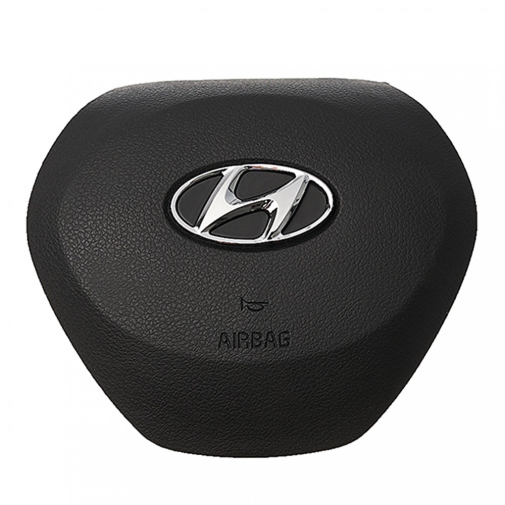 Накладка на рулевую подушку безопасности Hyundai Santa Fe IX45 (2018 г.)
