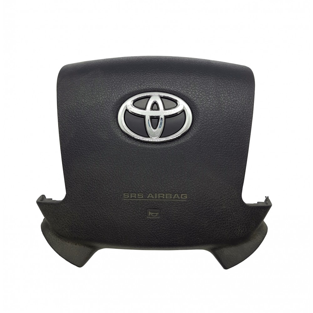 Накладка на рулевую подушку безопасности Toyota Land Cruiser lC200 (2007-2015 г.)